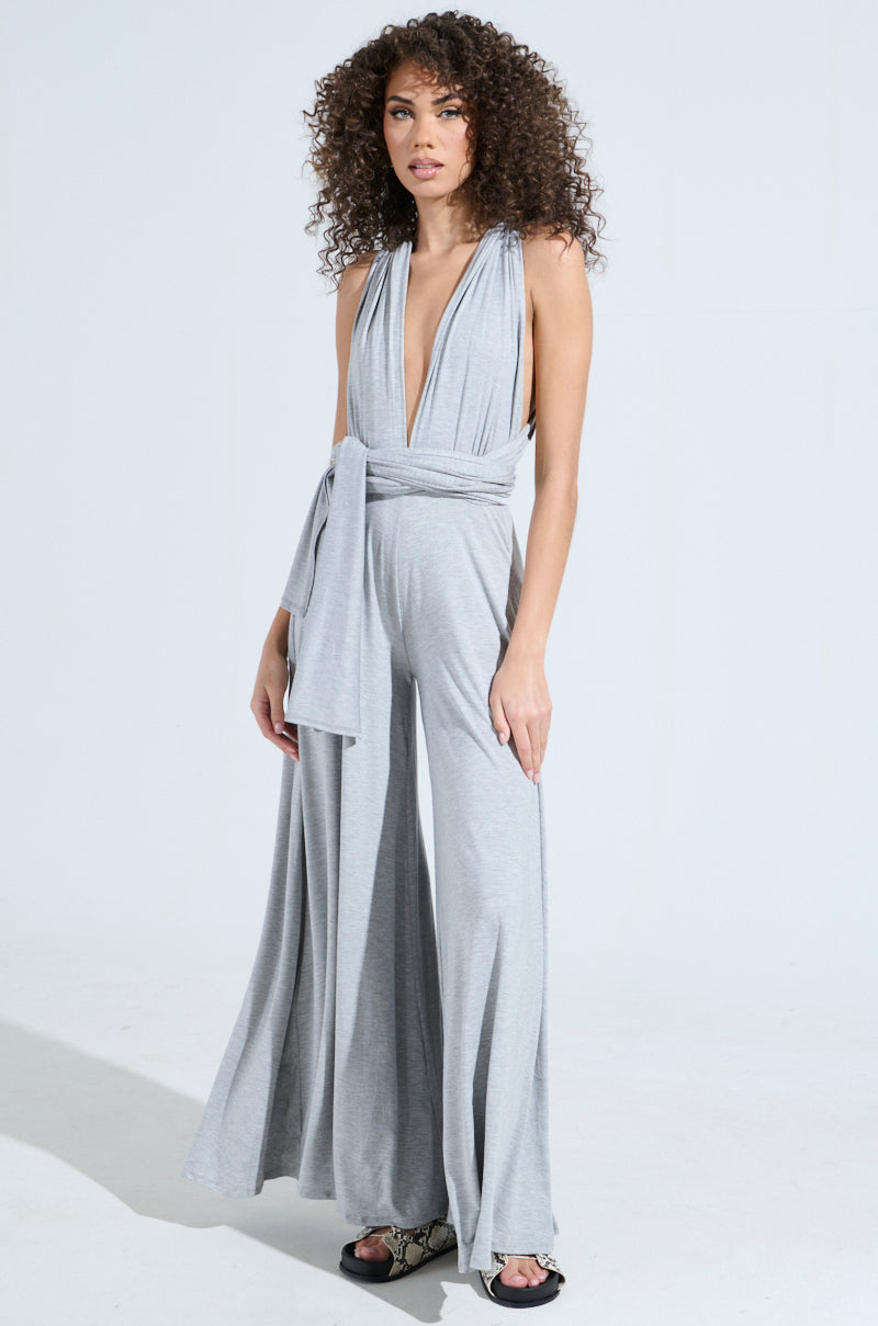 I'M THAT GIRL WRAP JUMPSUIT