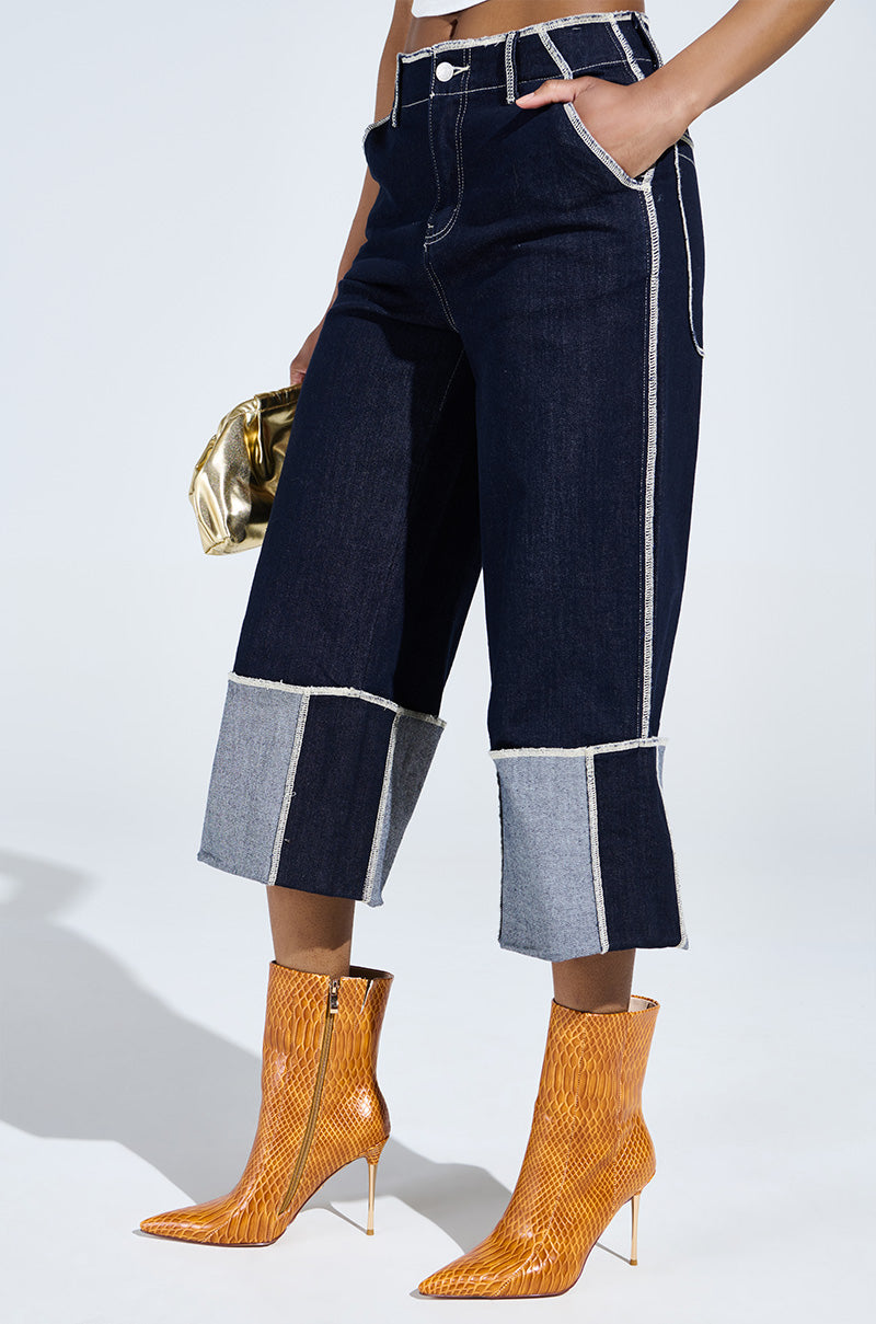 AZALEA WANG CALEAN ORANGE STILETTO BOOTIE