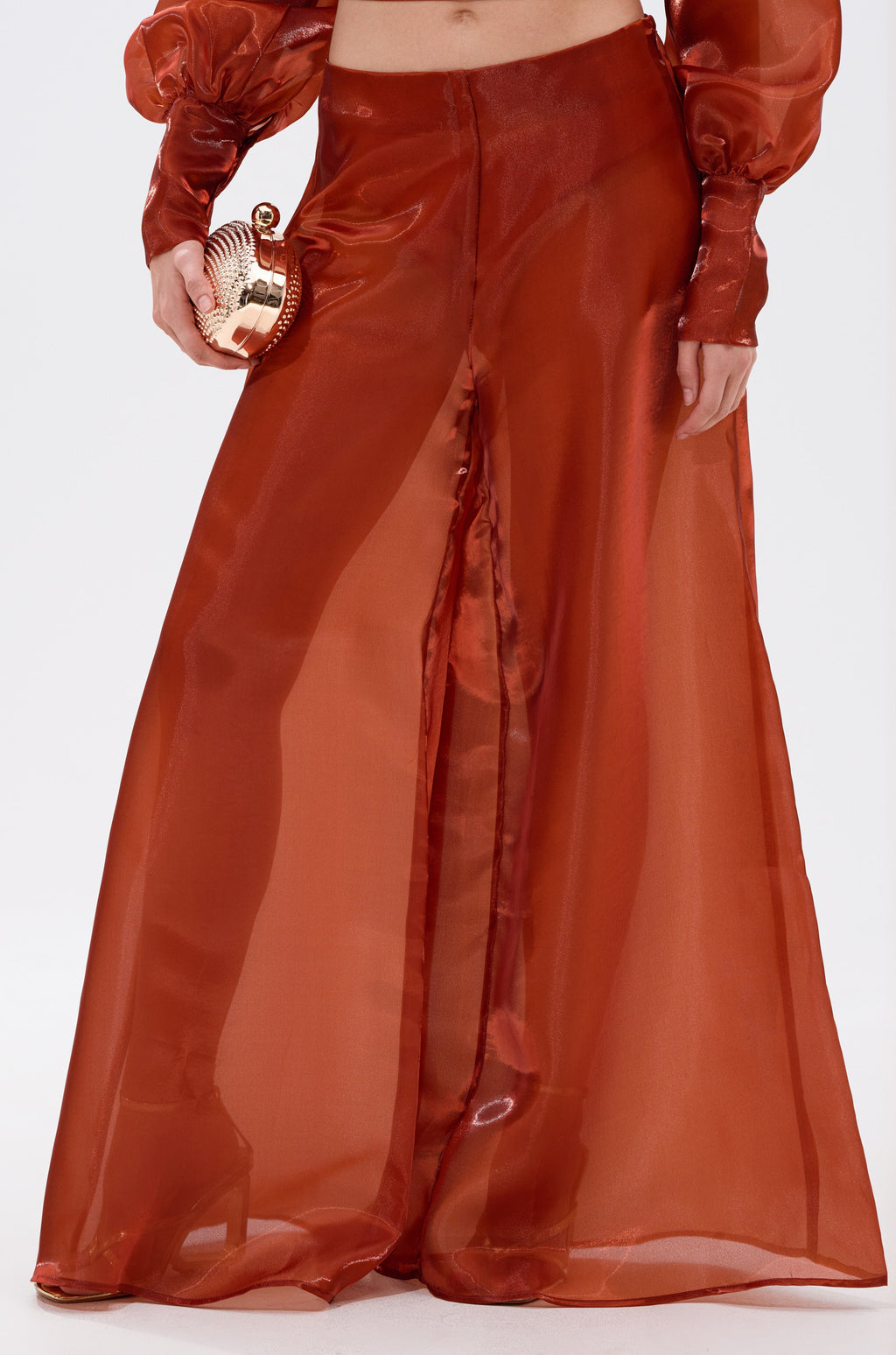 FEELING FREE CHIFFON PALAZZO PANT