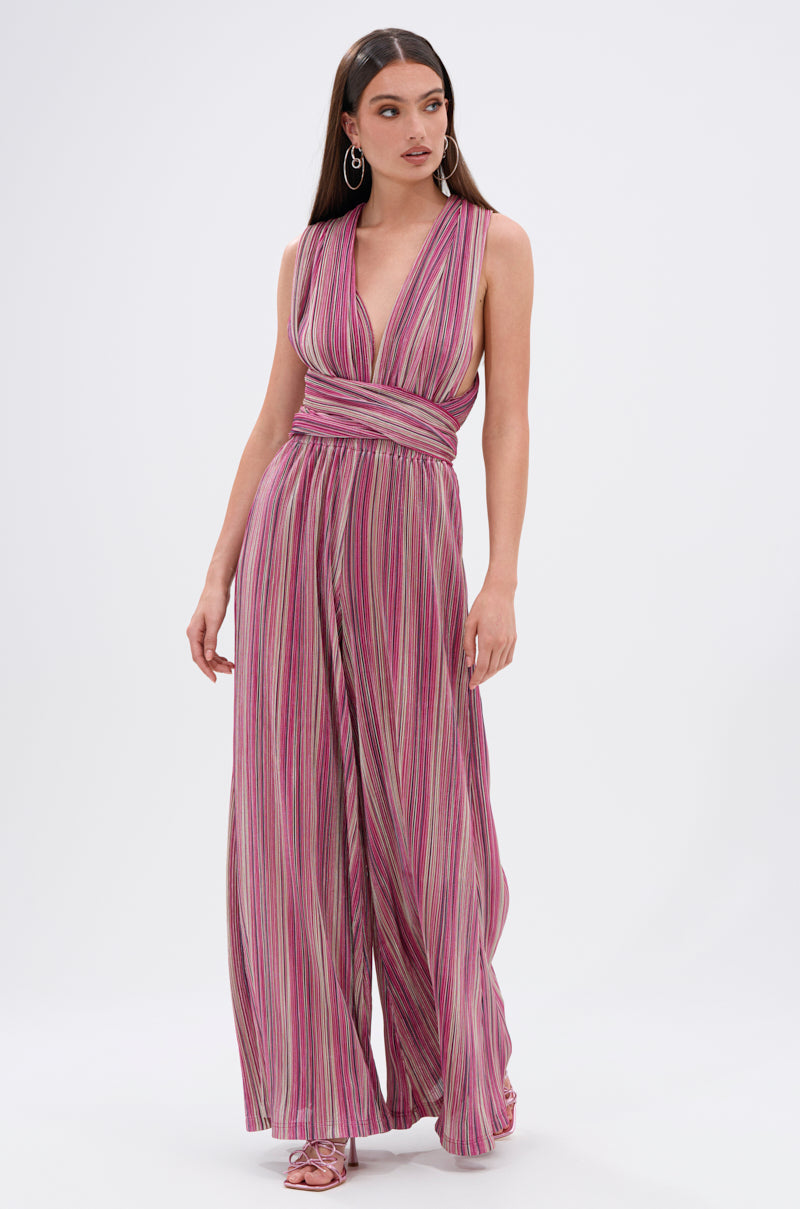 JUMPIN AROUND SLINKY JUMPSUIT