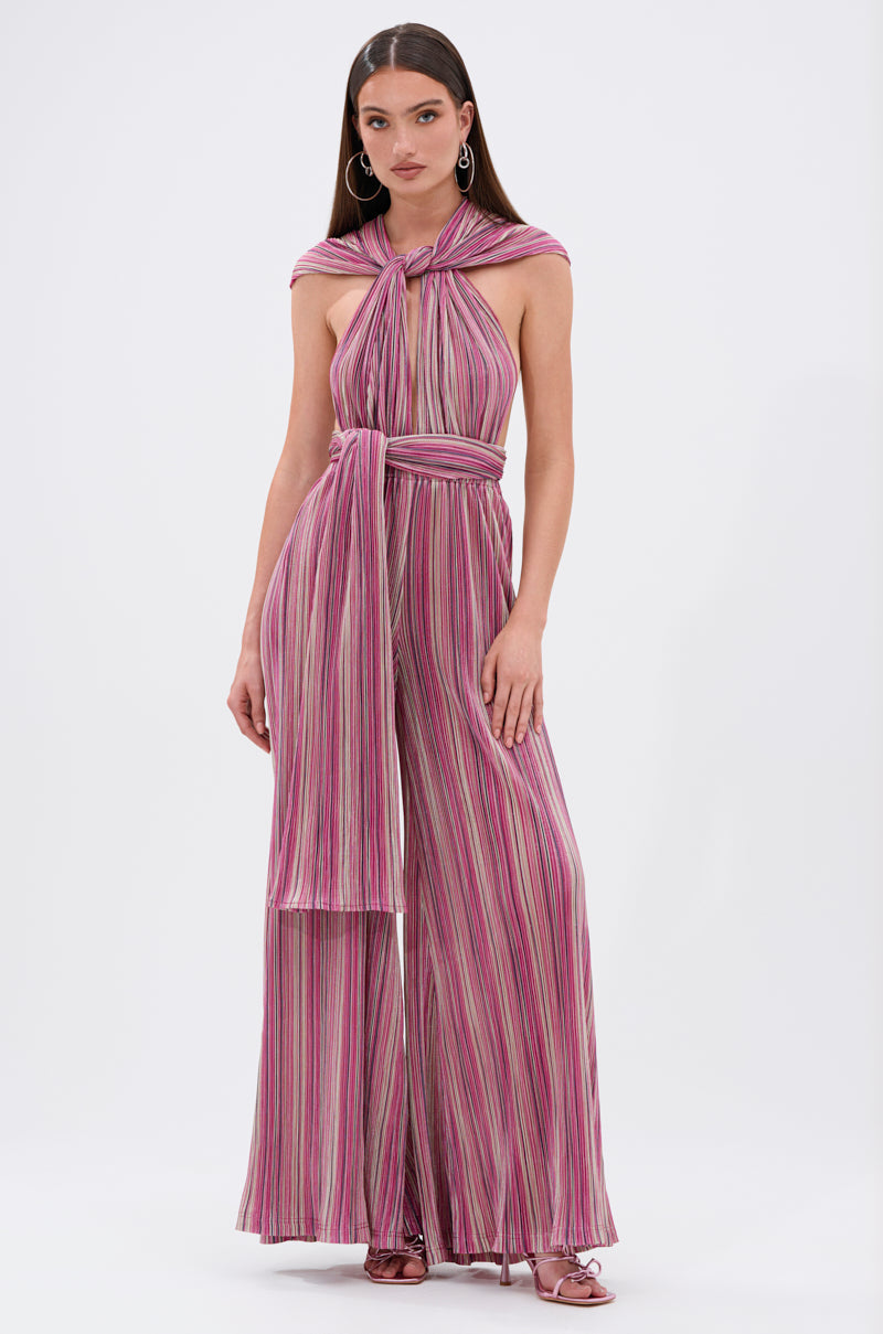 JUMPIN AROUND SLINKY JUMPSUIT