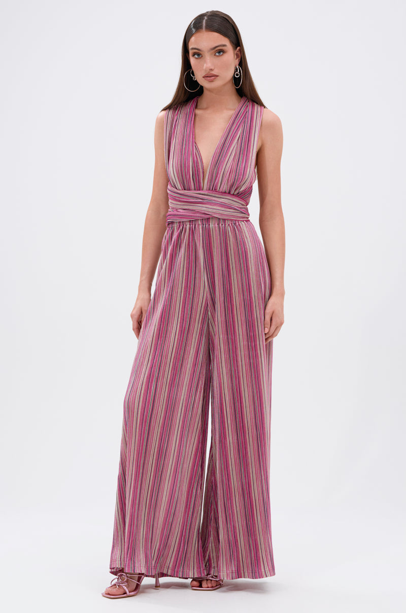 JUMPIN AROUND SLINKY JUMPSUIT