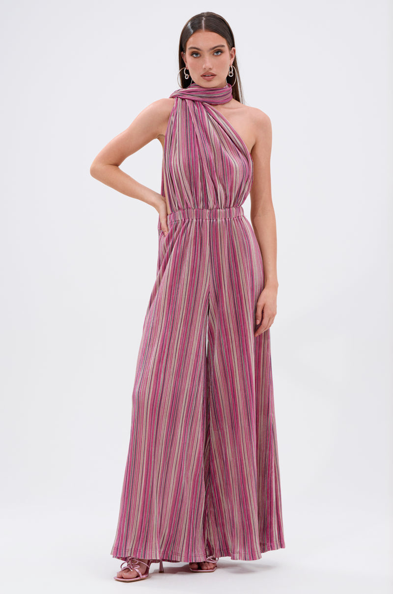 JUMPIN AROUND SLINKY JUMPSUIT