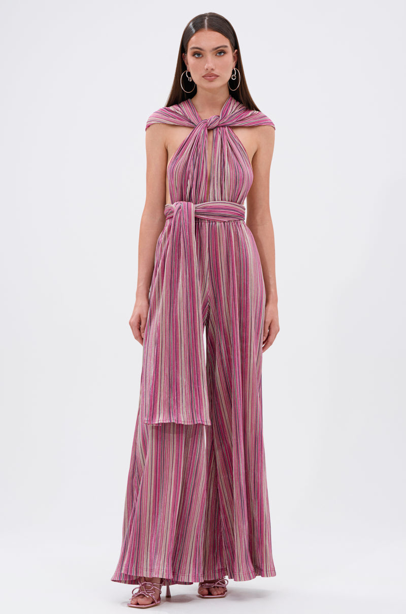 JUMPIN AROUND SLINKY JUMPSUIT