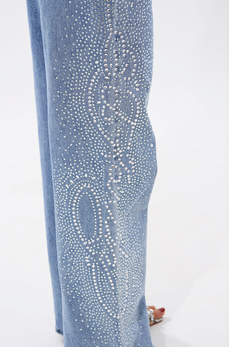 DREAMING OF YOU WIDE LEG DENIM