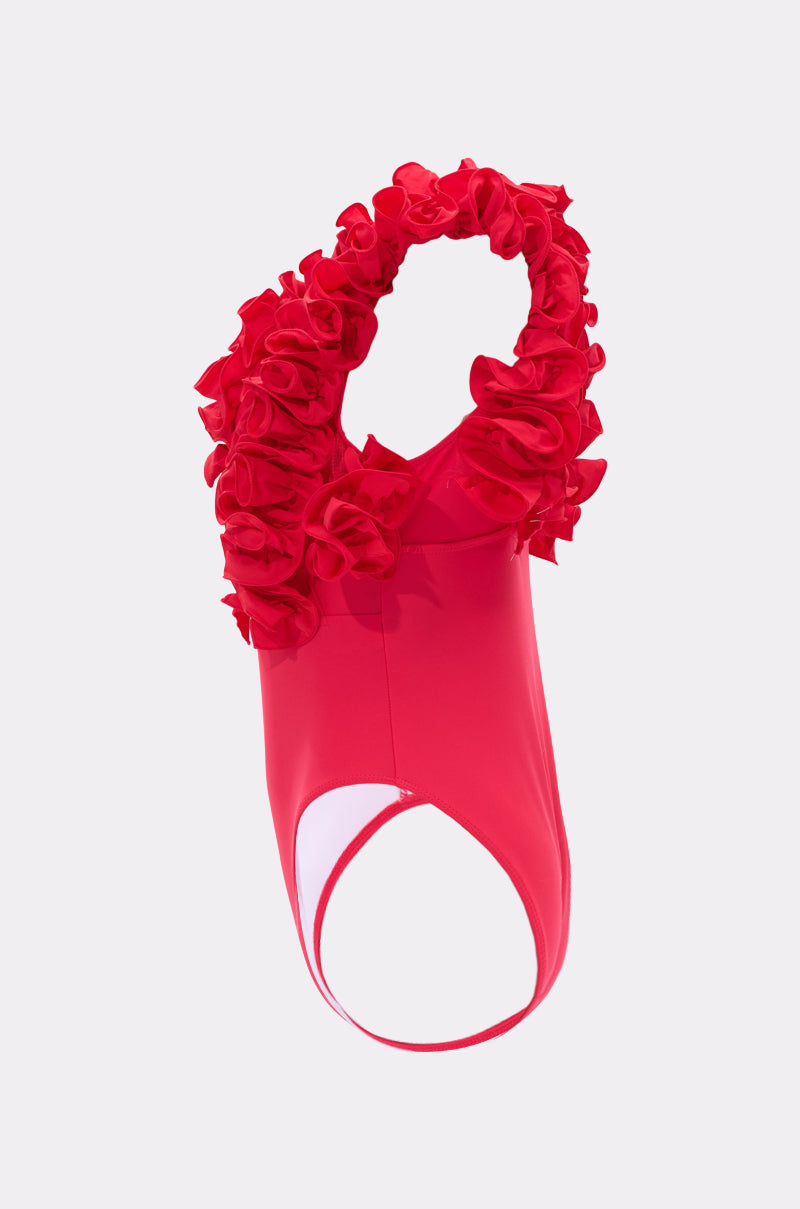 LUXE LIFE RUFFLE SWIMSUIT