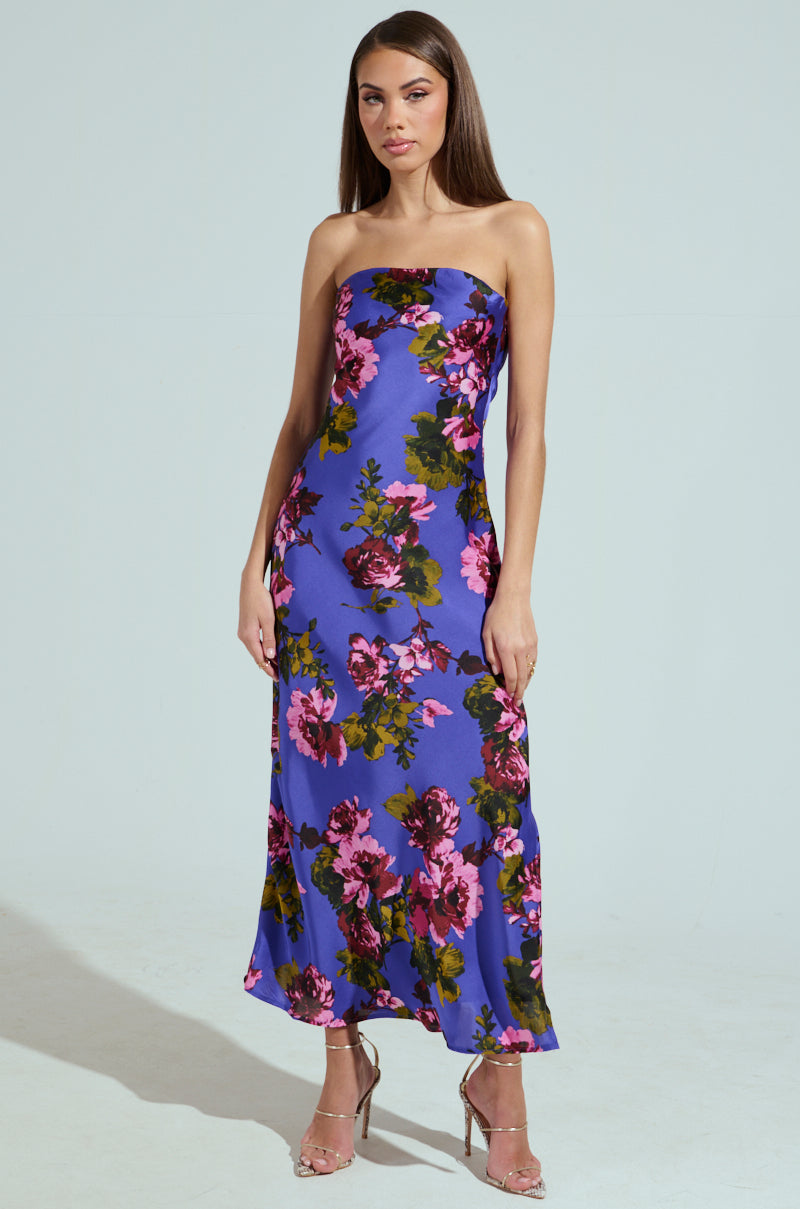 ROSE PETALS MAXI DRESS