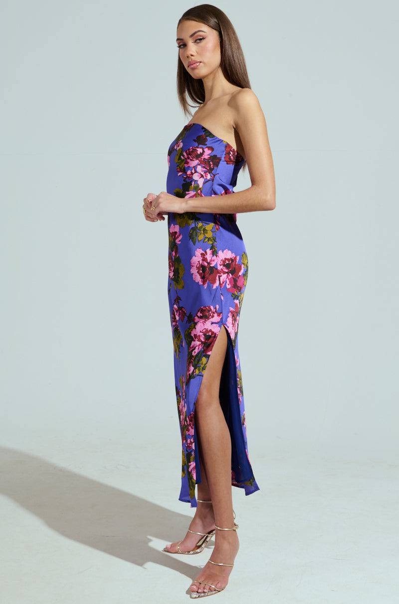 ROSE PETALS MAXI DRESS