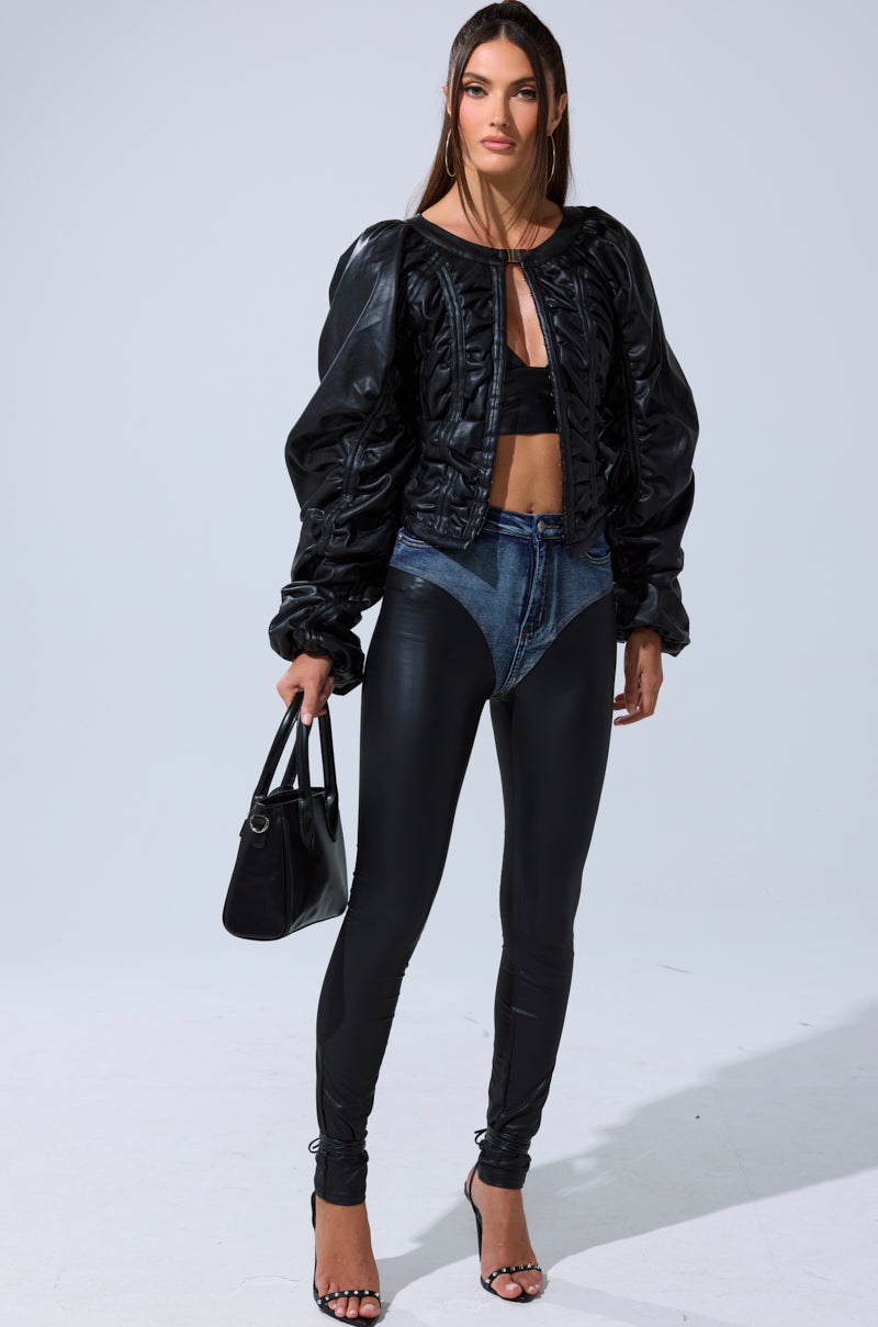 TURN AROUND CONTOUR SKINNY DENIM