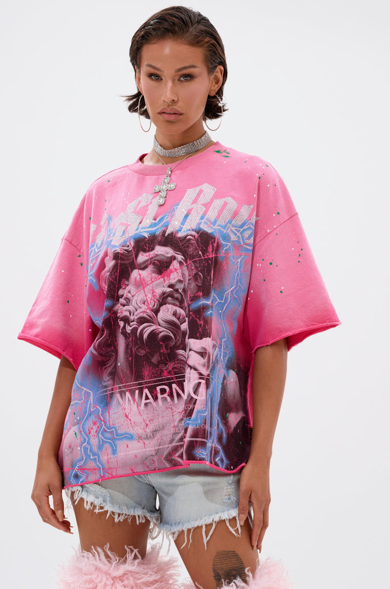 FADE INTO BLACK OVERSIZED TEE