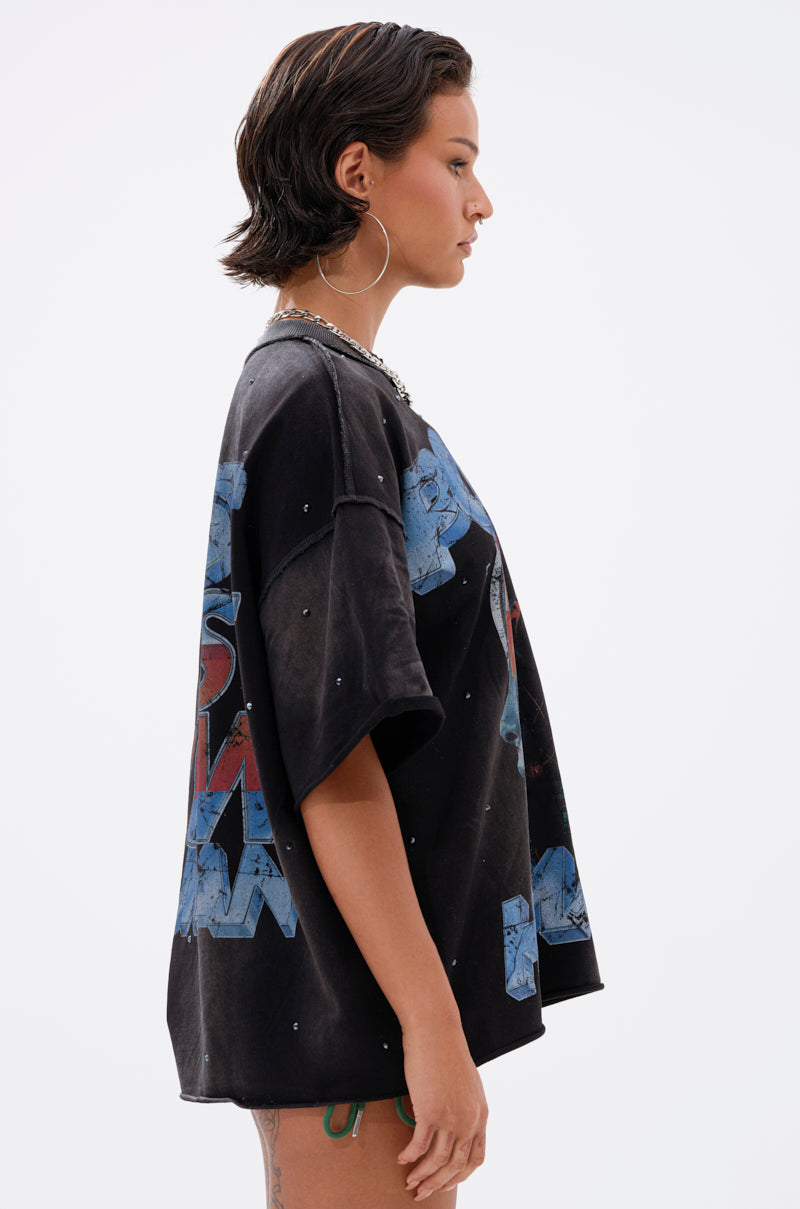 THE FUTURES CALLING FRENCH TERRY GRAPHIC TEE