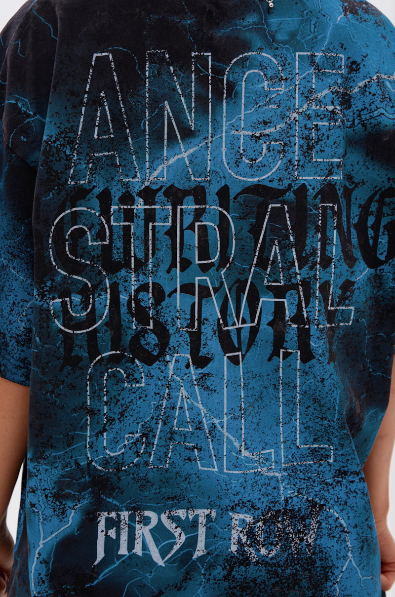 ANCESTRAL FURY OVERSIZED GRAPHIC TEE