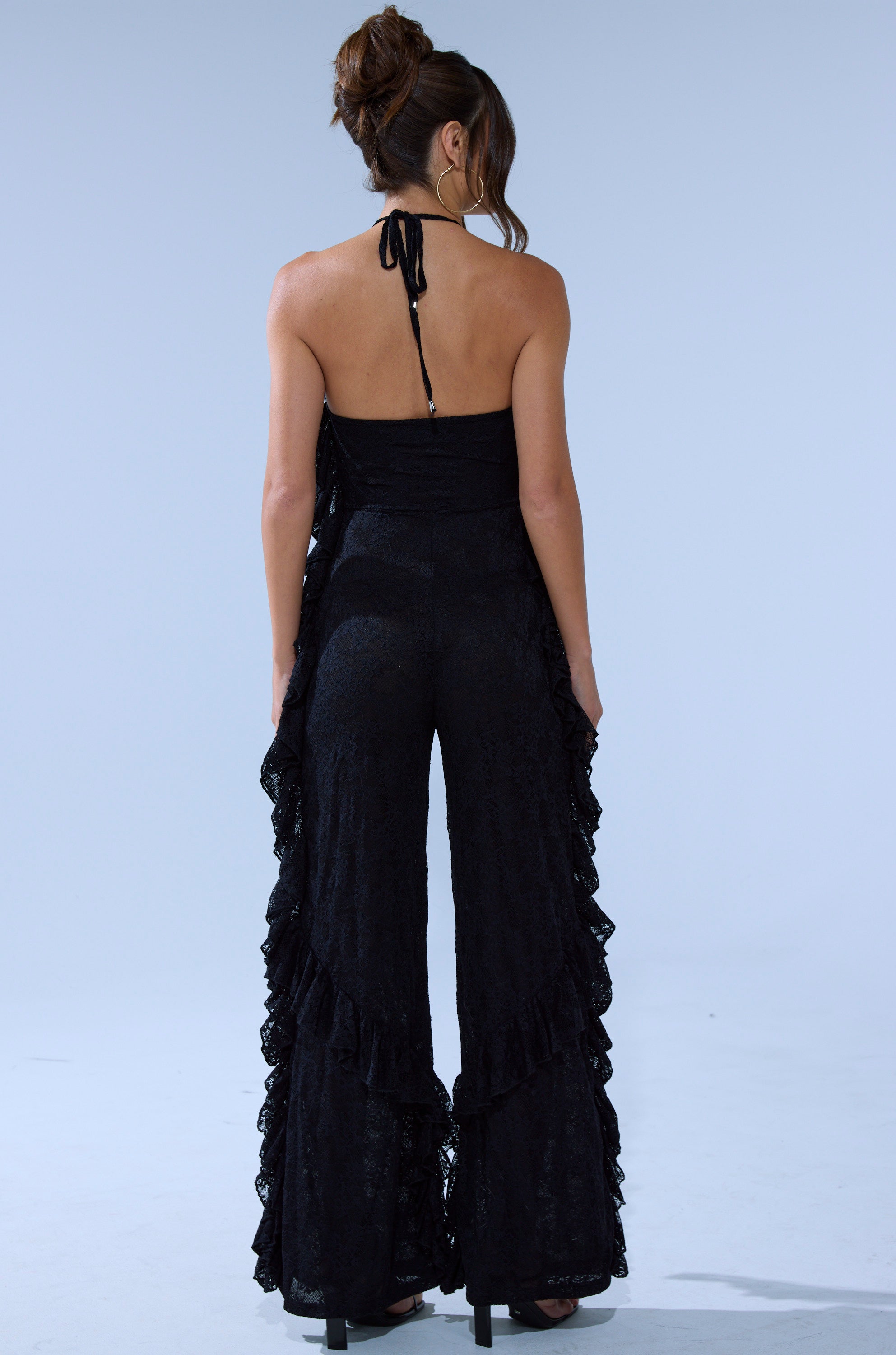 FREE AS A BIRD RUFFLED JUMPSUIT