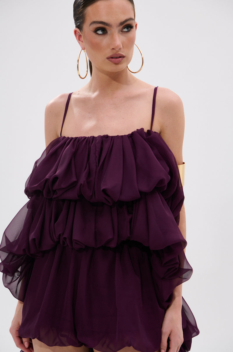 ROYAL HIGH LOW BLOUSE TOP