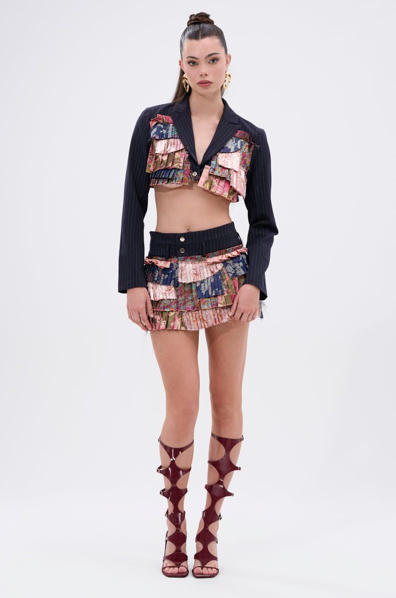 LONDYN CROPPED BLAZER