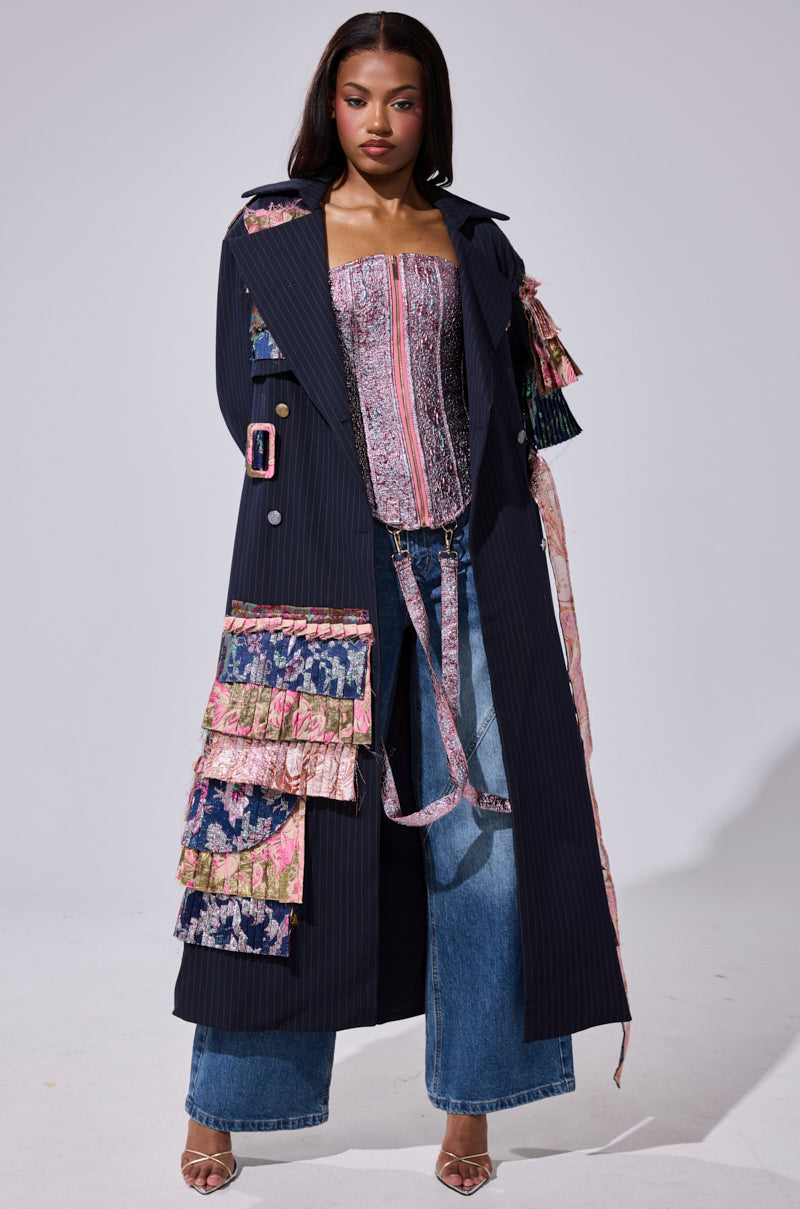 MAKE AN ENTRANCE PATCHWORK TRENCH