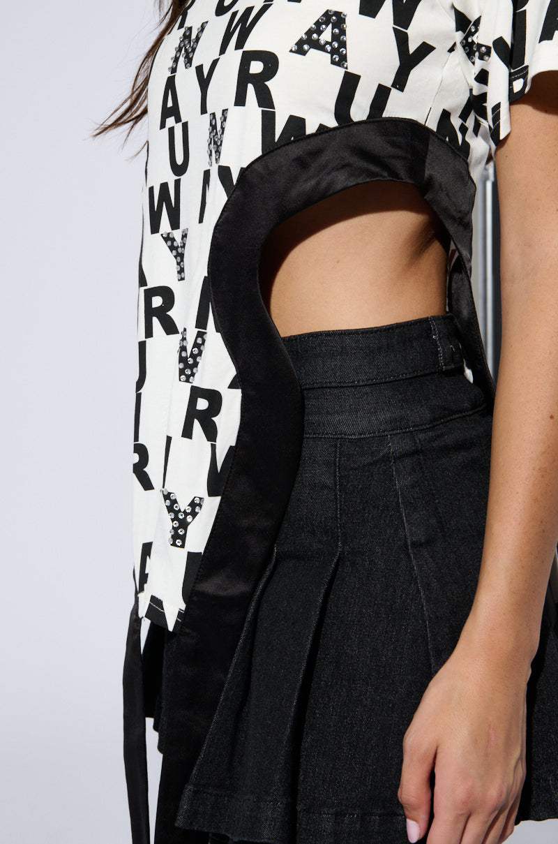 OVERSIZED RUNWAY TEE