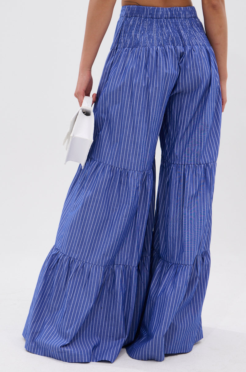 BUSINESS ONLY STRIPE PALAZZO PANT
