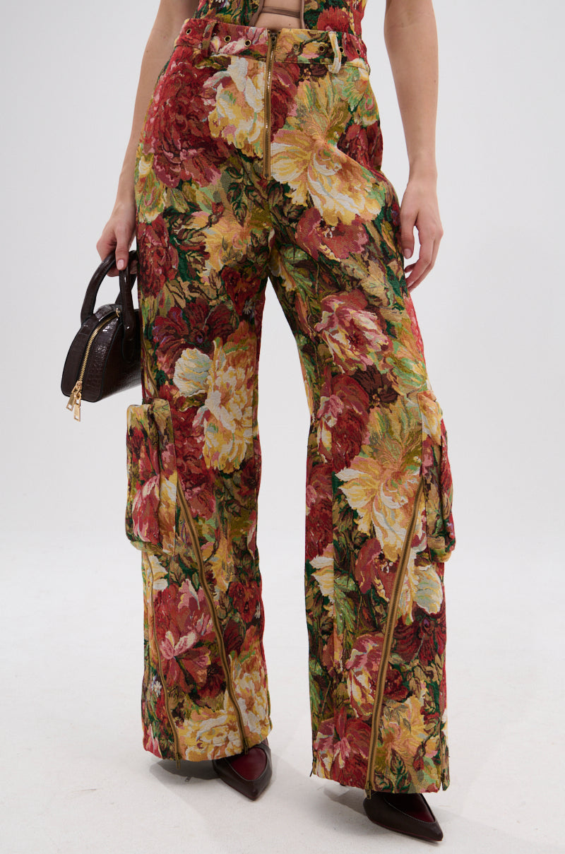 LILY BROCADE TROUSER