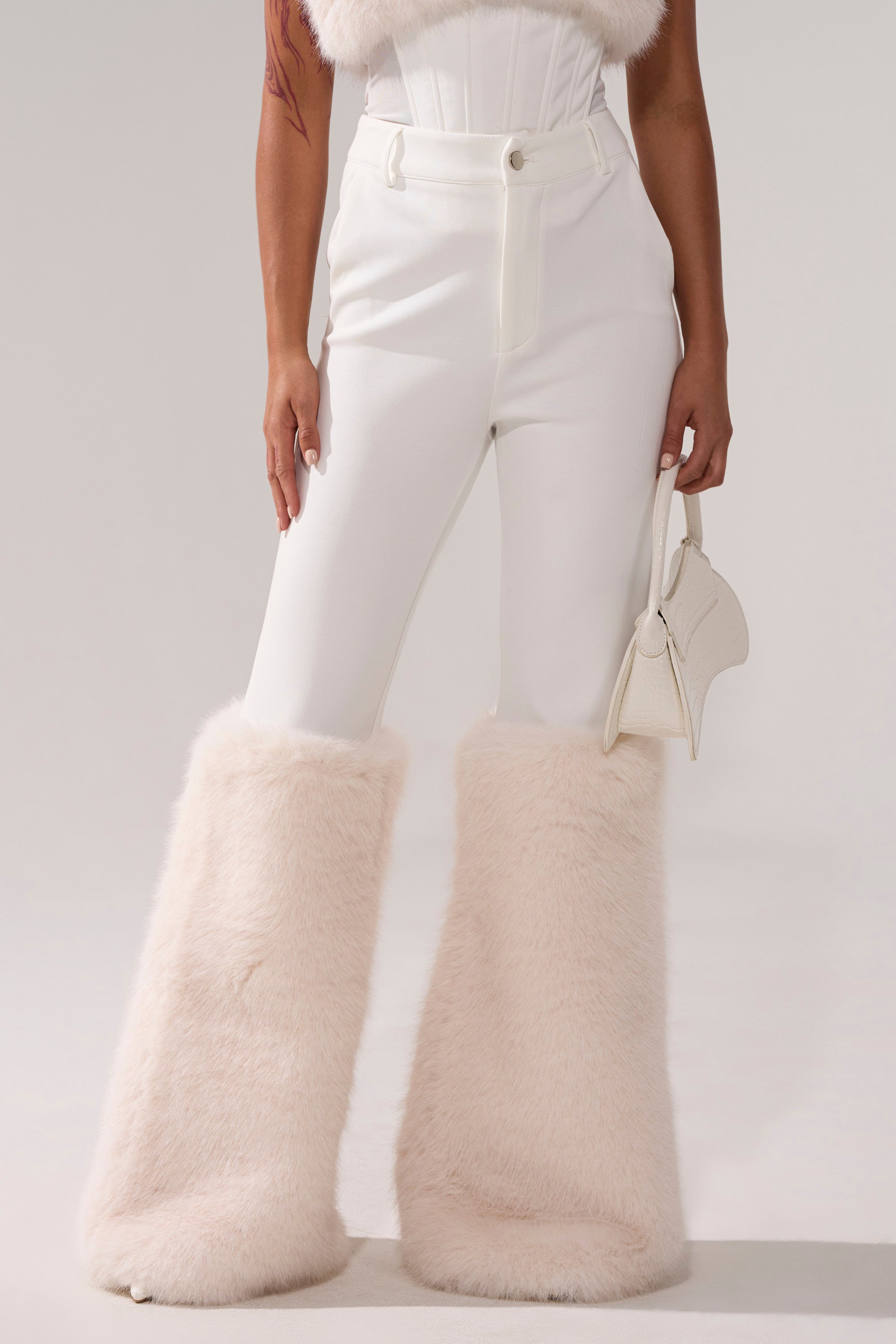 SNOW BUNNY TROUSER WITH FUR CUFF