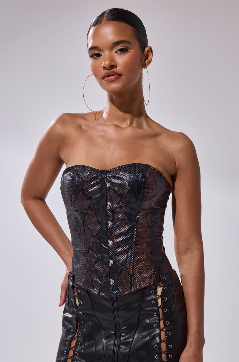 TIFFANY SNAKE CORSET
