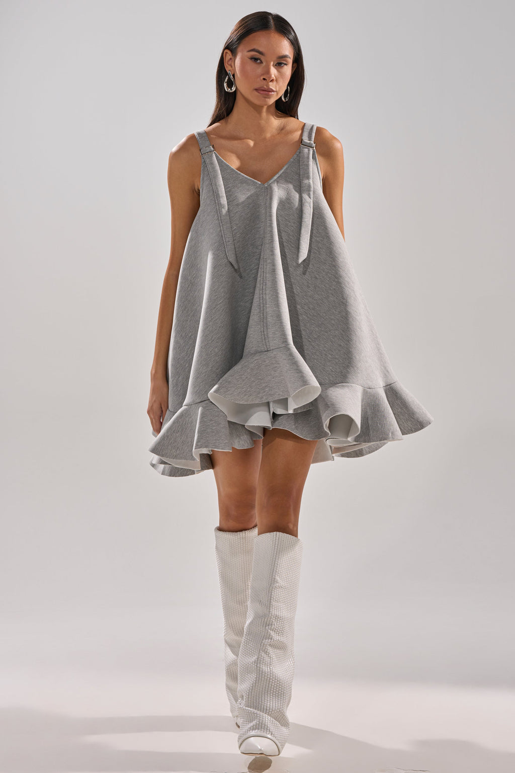 IN TOO DEEP SCUBA MINI DRESS