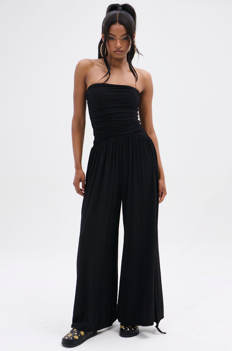 LOVE SONG JUMPSUIT IN BLACK