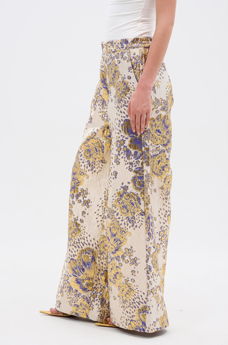 GOLDIE BROCADE TROUSER