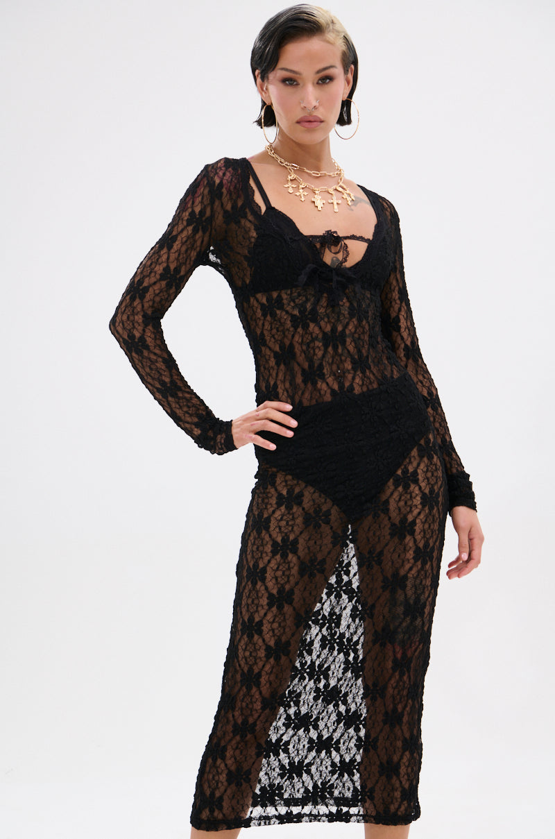 LIZZIE LACE MAXI DRESS