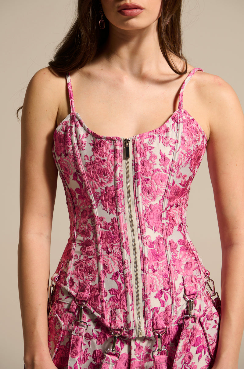 MILEY JACQUARD CORSET