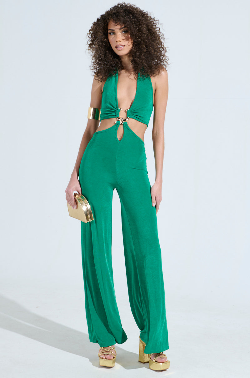 TRY ME SLINKY JUMPSUIT