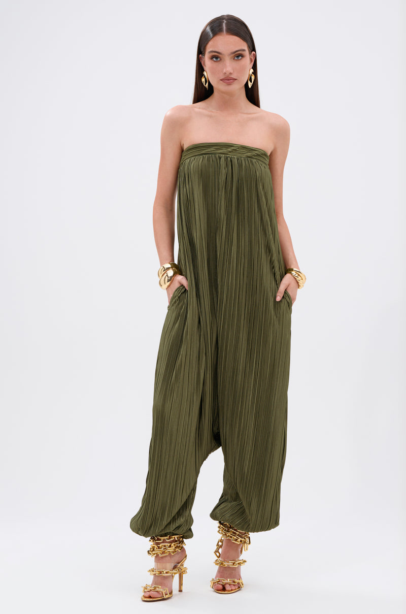 FROM THE CITY DROP CROTCH JUMPSUIT