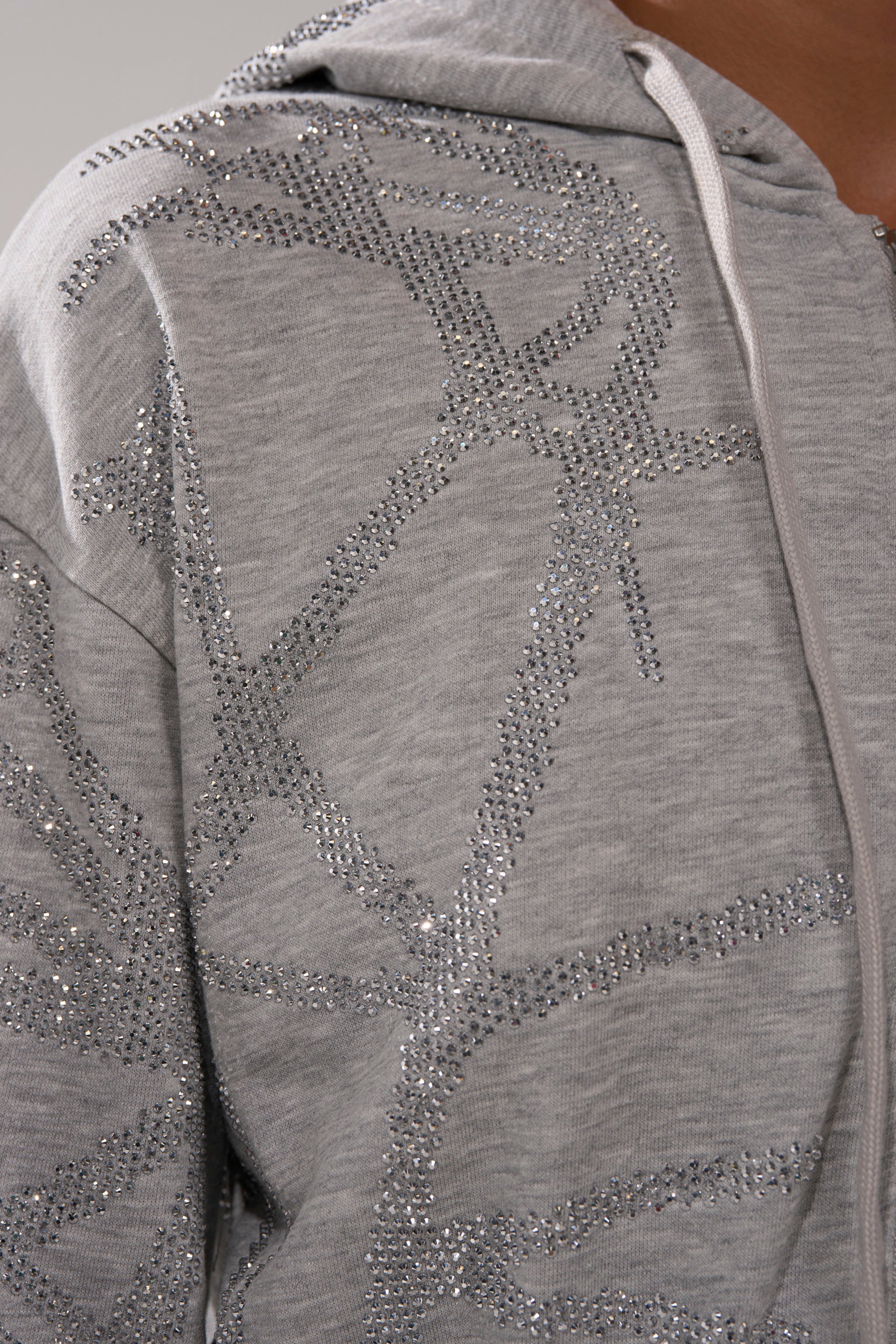 NEVER BUGGIN PRINTED FRENCH TERRY JUMPSUIT