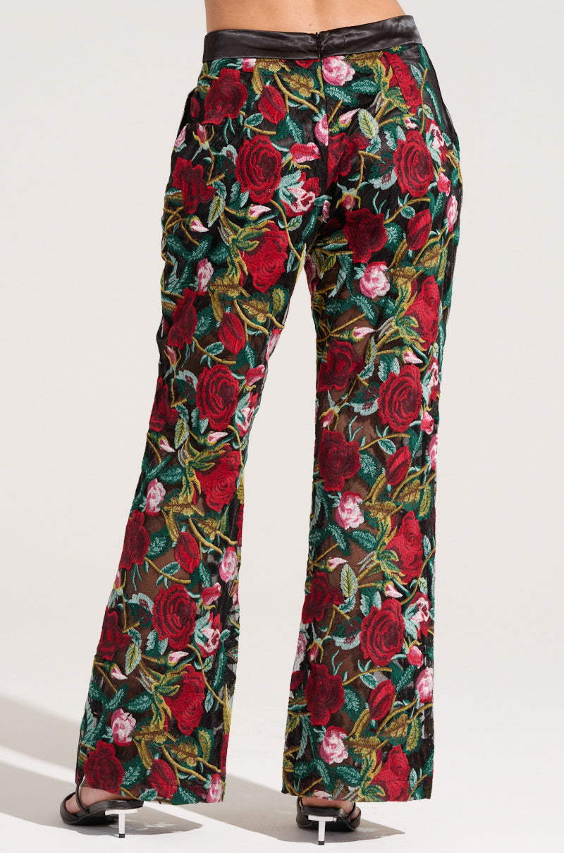 EDEN LACE FLARE PANT