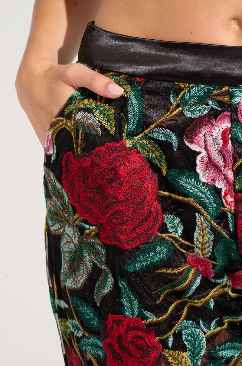 EDEN LACE FLARE PANT