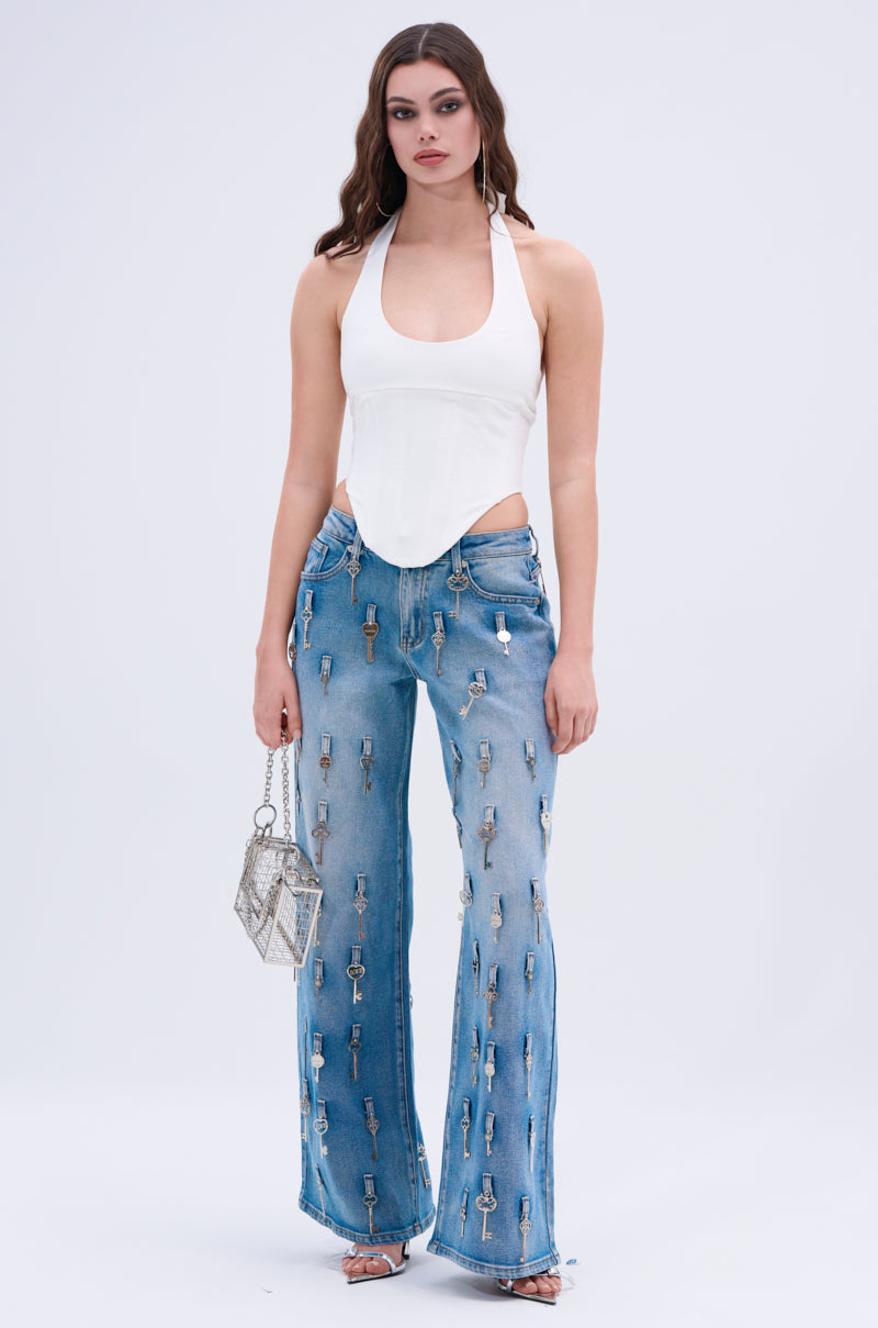 KEY TO THE CITY RELAXED FIT JEANS