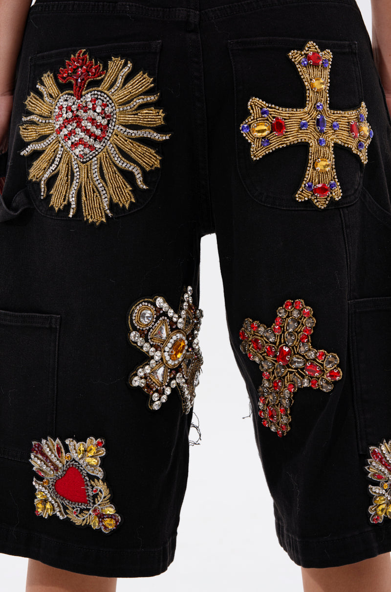 WILD AND FREE DENIM SHORTS