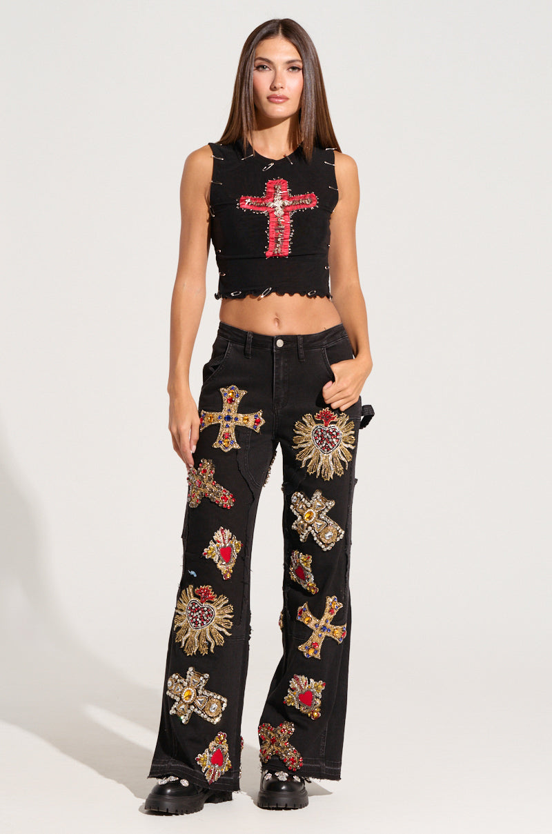 WILD AND FREE DENIM PANT