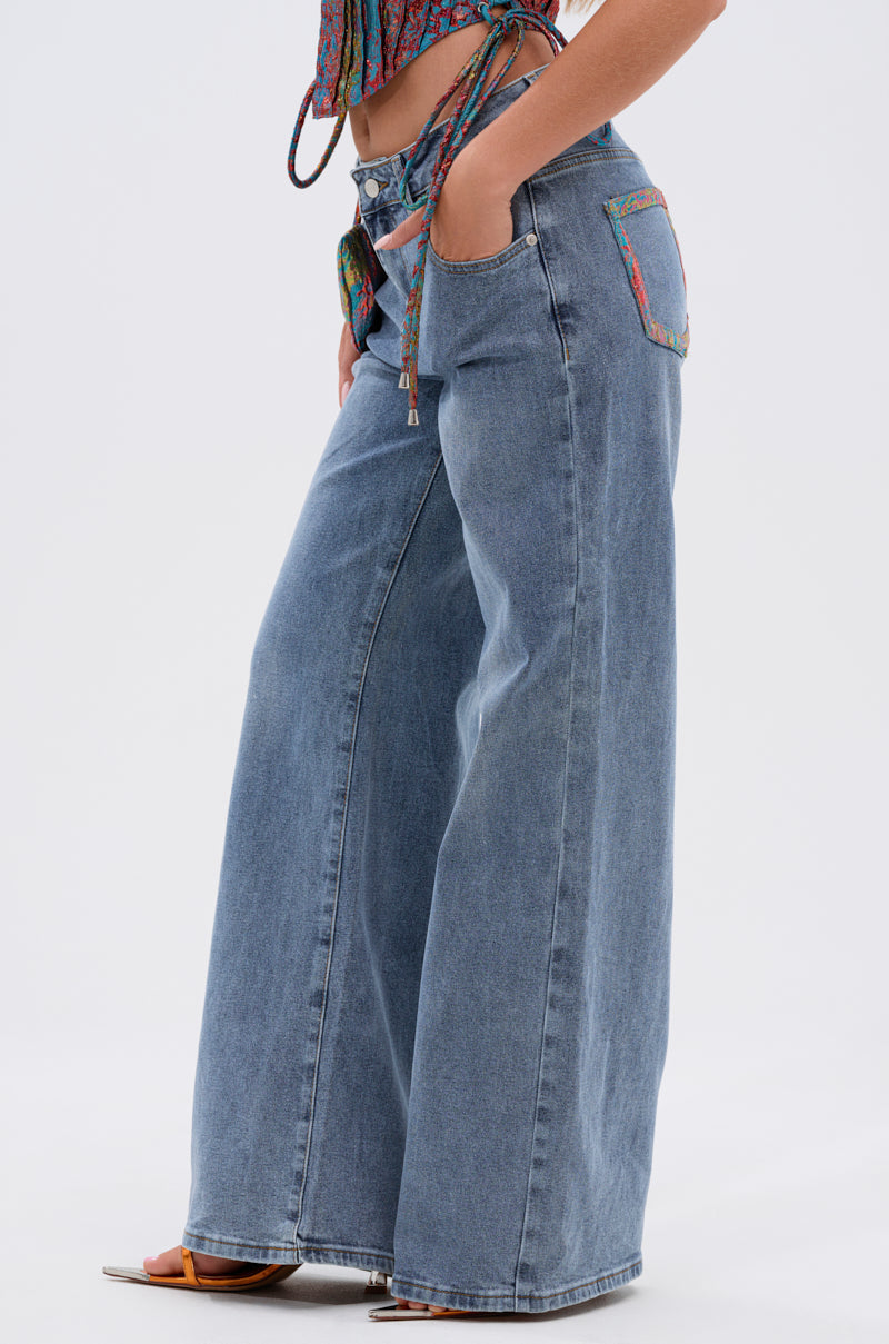 PRETTY GIRL PROBLEMS DENIM WITH BOW