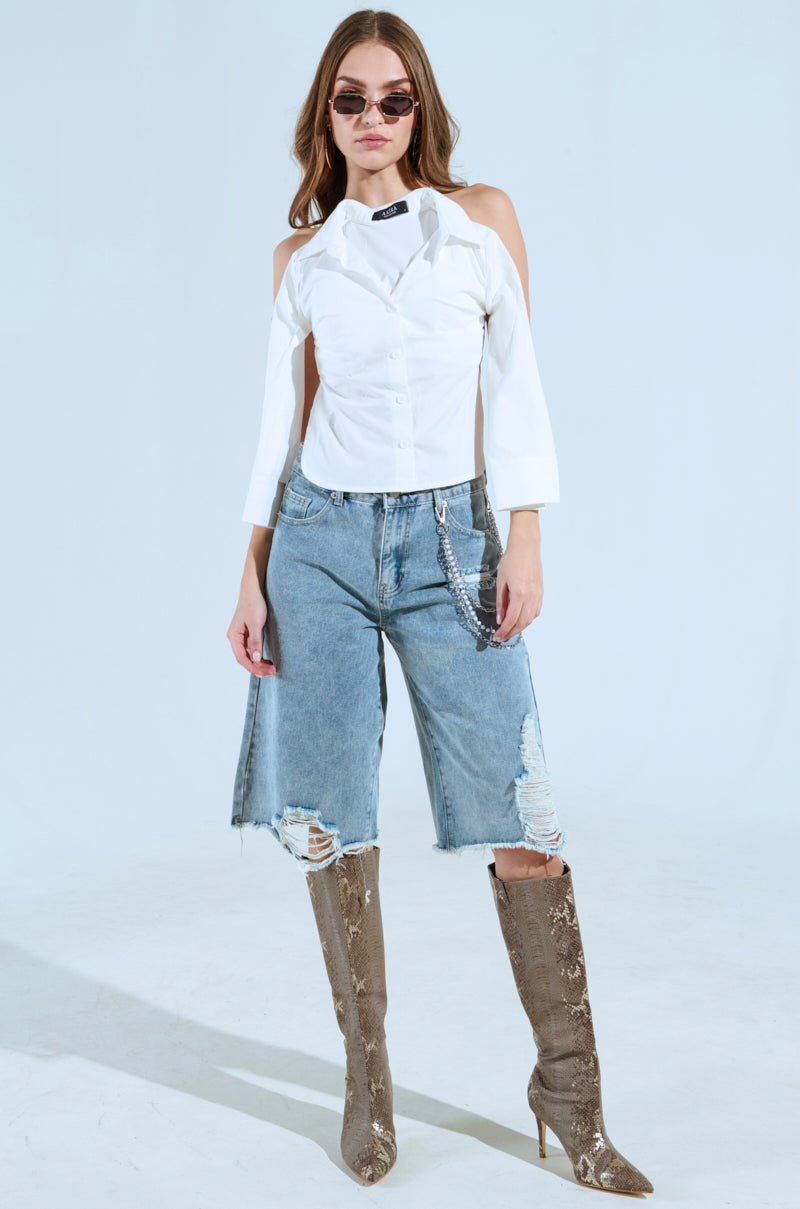 ALL IVE GOT DENIM BERMUDA SHORT