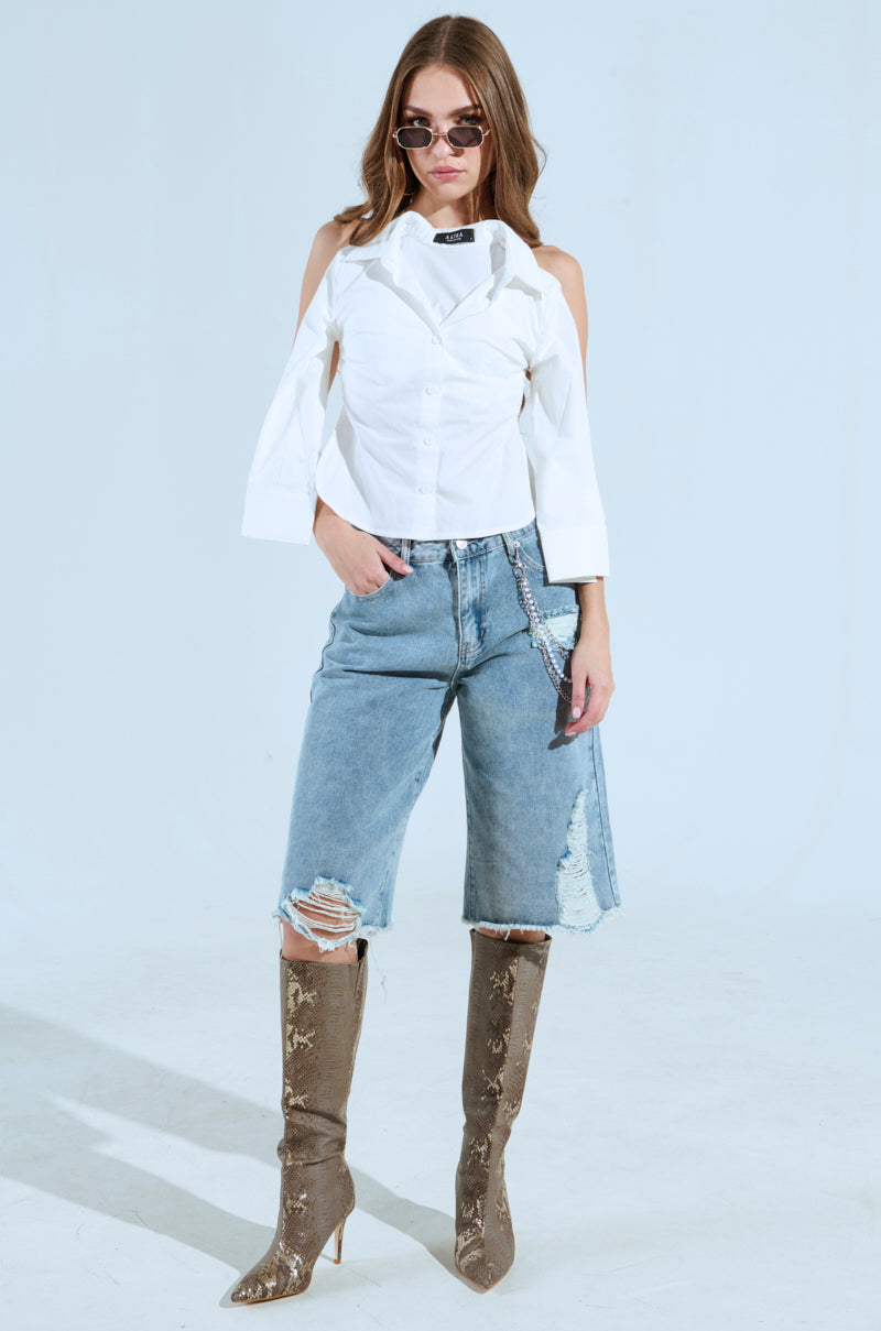 ALL IVE GOT DENIM BERMUDA SHORT