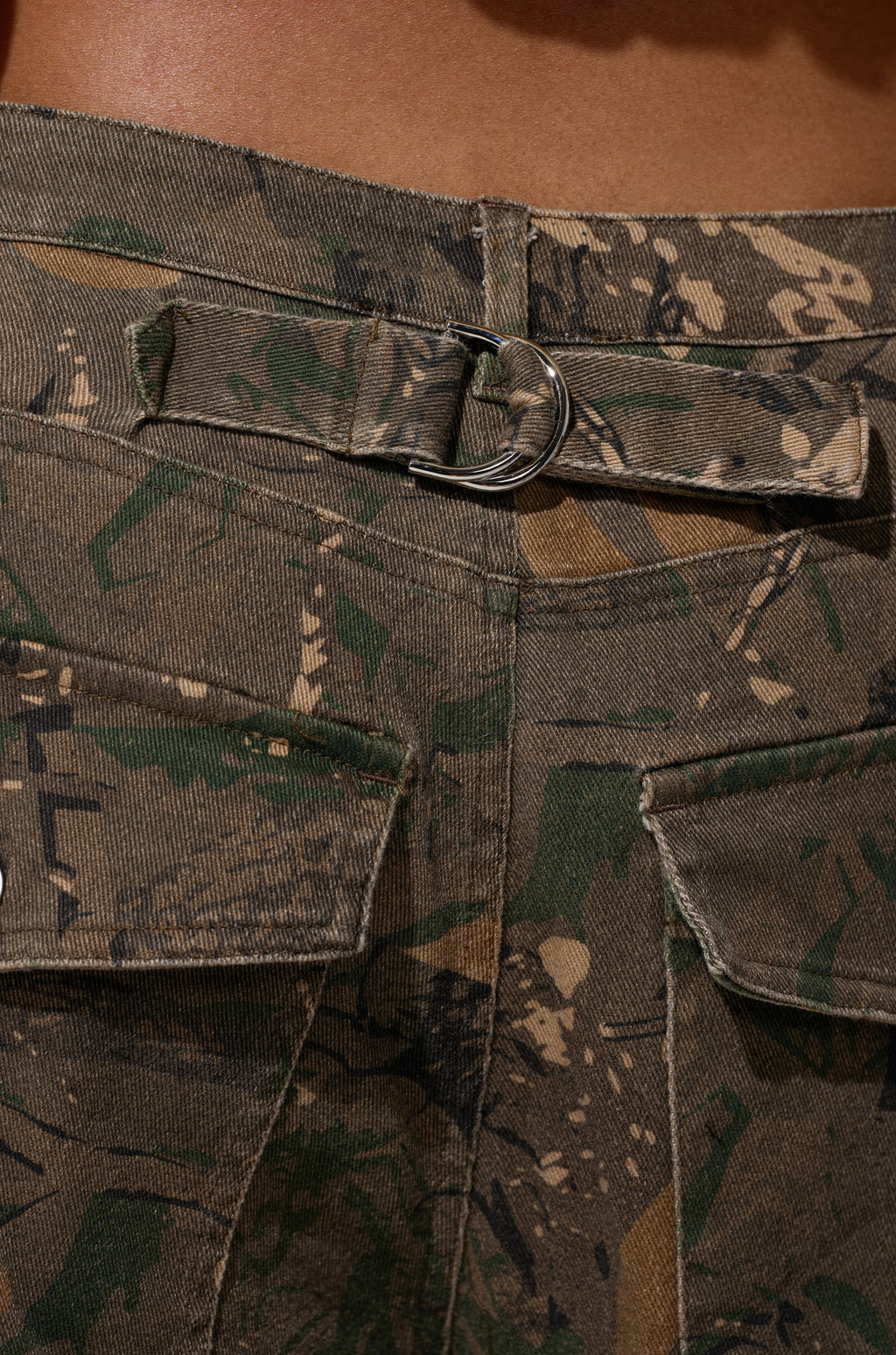 DOWN AND DIRTY CAMO BERMUDA SHORT