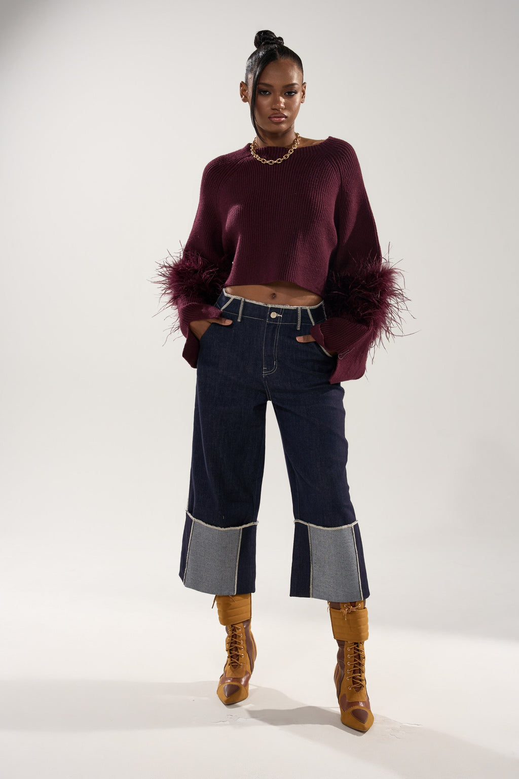 LOCKED UP DENIM BERMUDA SHORT