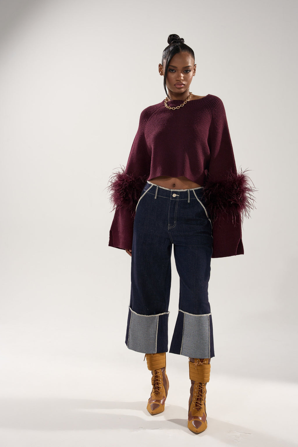 LOCKED UP DENIM BERMUDA SHORT