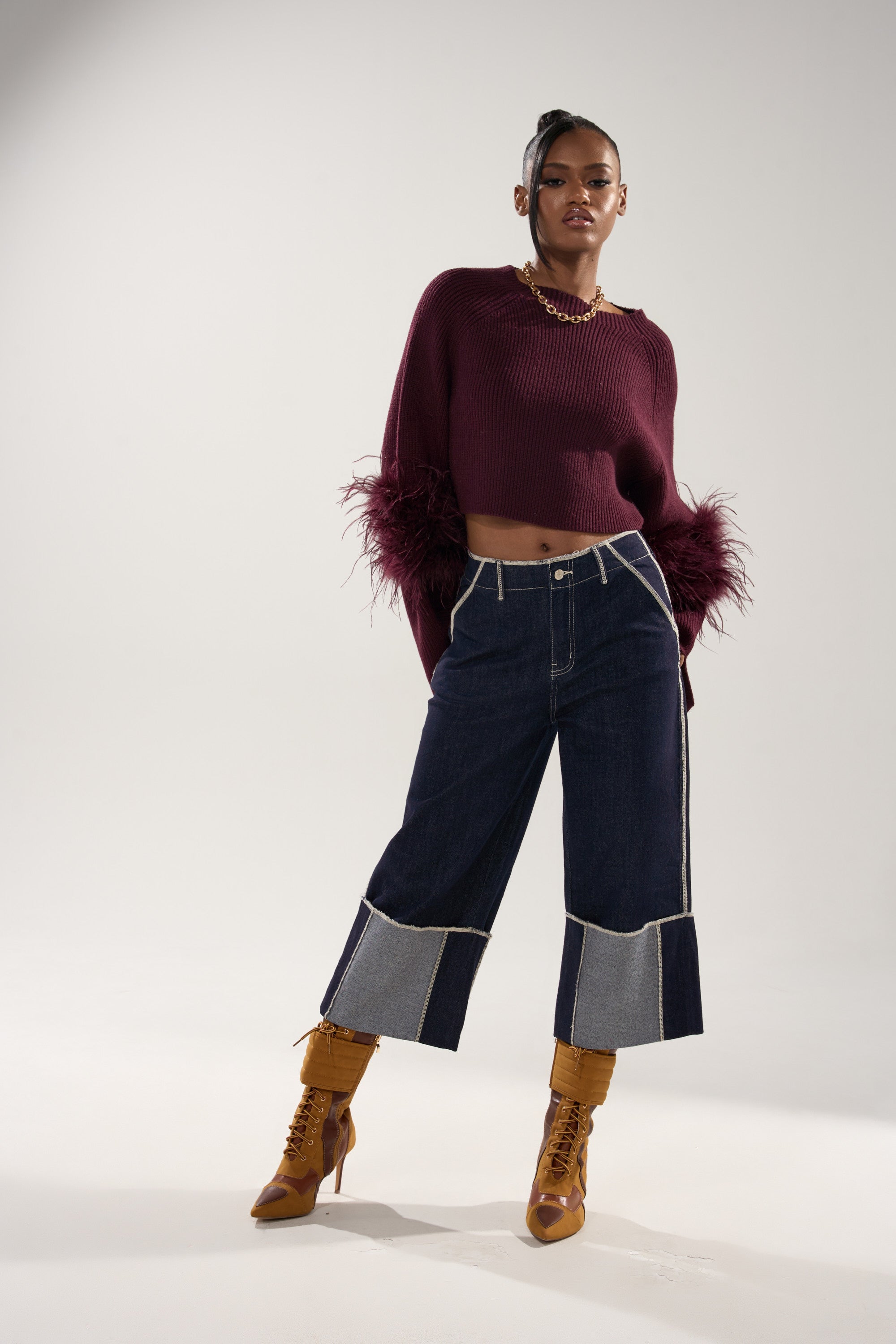 LOCKED UP DENIM BERMUDA SHORT