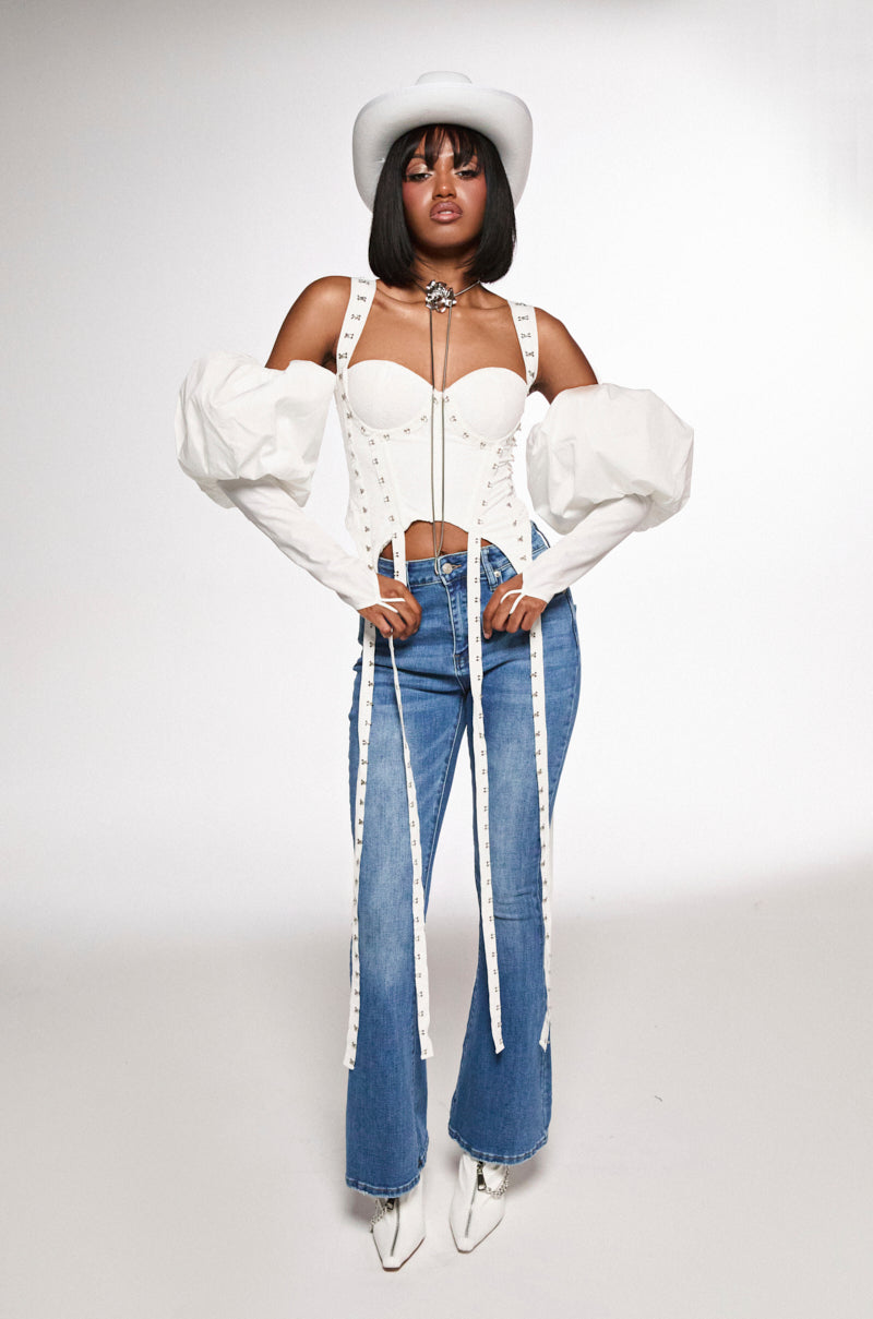 RIP YOU OFF BOOTCUT JEANS