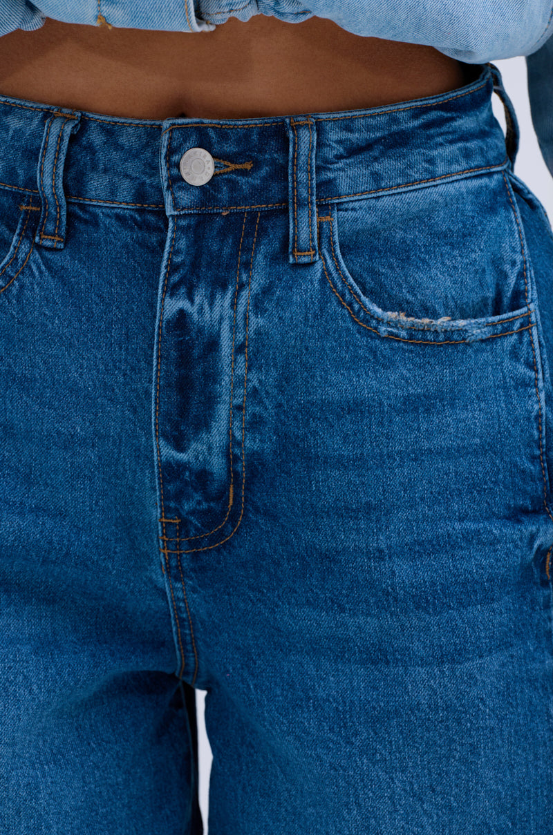 GONE BAD DENIM BERMUDA SHORT