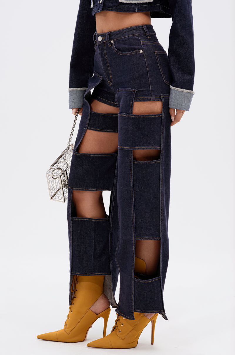 LOCKED UP FOR GOOD DENIM PANT