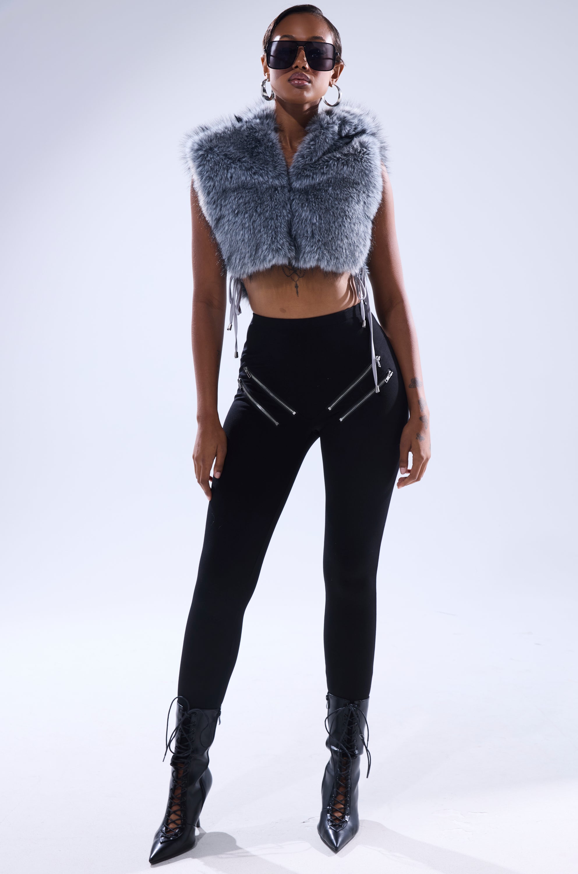 ZIP ME UP SEAMLESS LEGGING