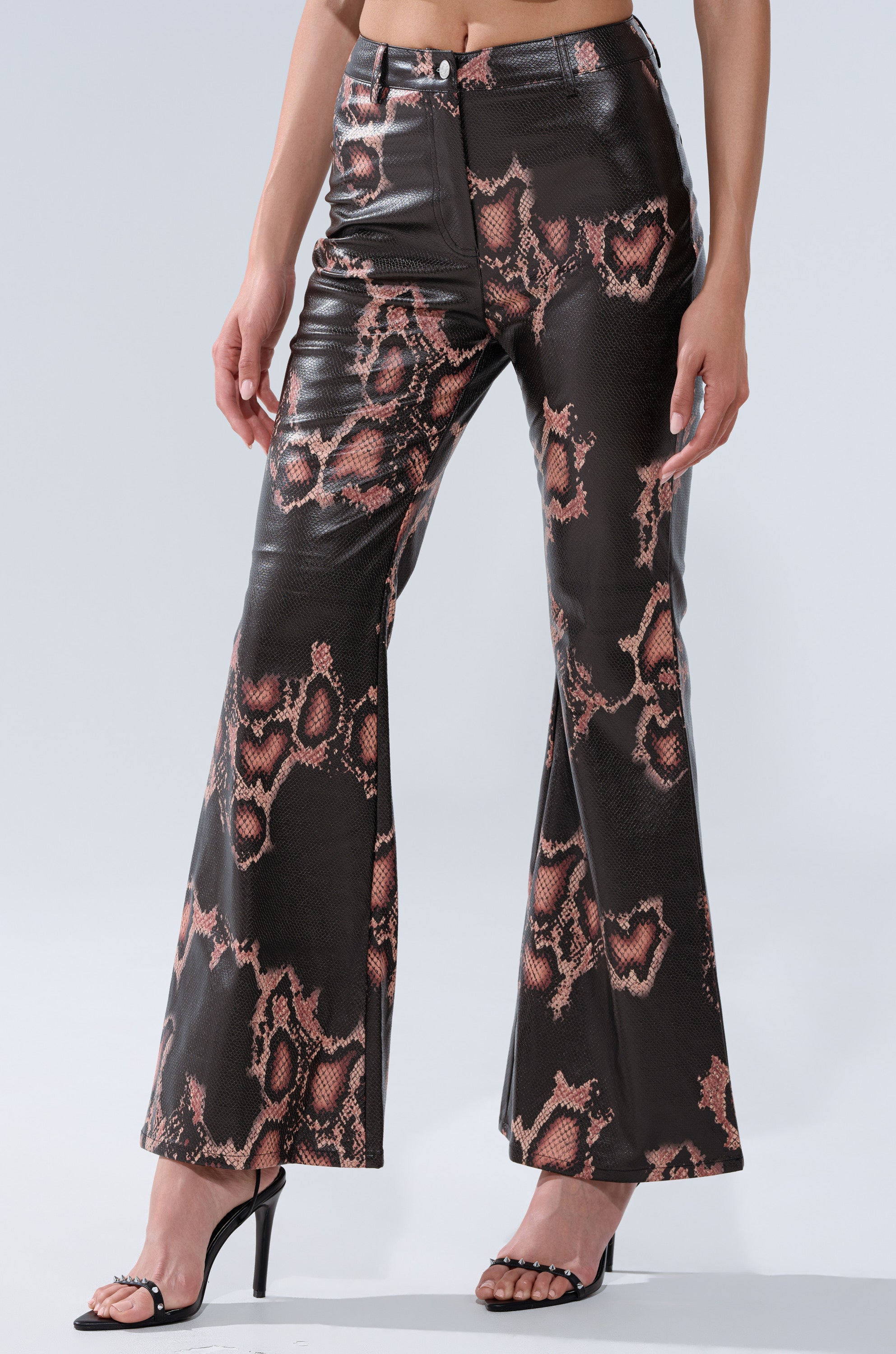 COLD BLOODED FAUX LEATHER PANTS